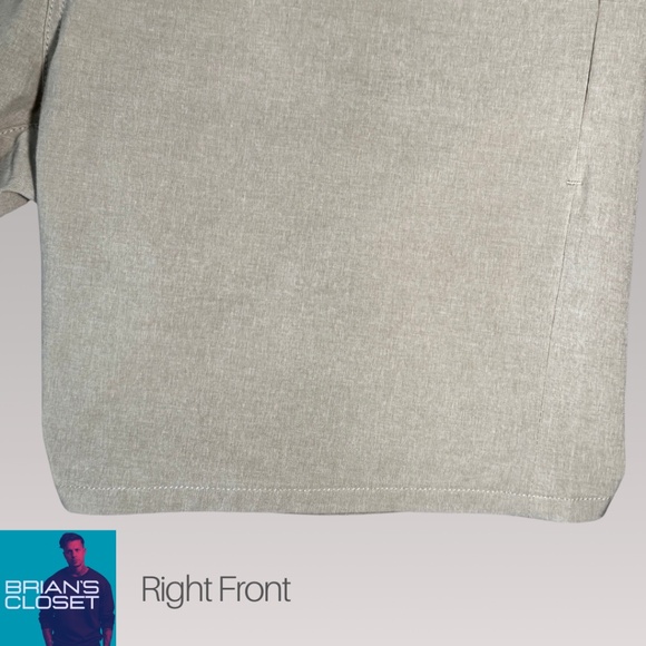 Vuori Men's Aim Shorts in Khaki - 36 - Picture 3 of 14